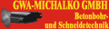 Logo GWA - Michalko GmbH Betonbohr - u. Schneidetechnik