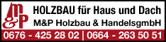 Werbung M & P Holzbau u HandelsgesmbH