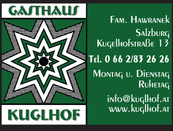 Vergrößern Werbung Gasthaus Kuglhof