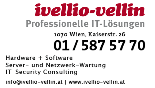 Vergrößern Werbung Ivellio-Vellin, professionelle IT-Lösungen e.U.