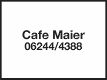Logo Cafe Maier Logo Cafe Maier