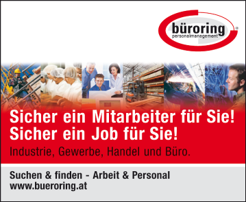 Vergrößern Werbung Büroring Personalmanagement GmbH