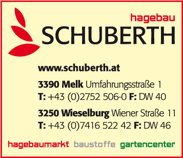 Vergrößern Werbung Schuberth Josef & Söhne KG Baustoffe-Baumarkt