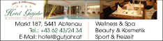 Werbung Hotel Gutjahr