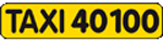 Werbung Taxi 40100 Taxifunkzentrale GmbH