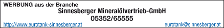 SINNESBERGER EUROTANK - Mineralölvertrieb u Großtankstelle