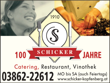 Vergrößern Werbung Vinothek Schicker