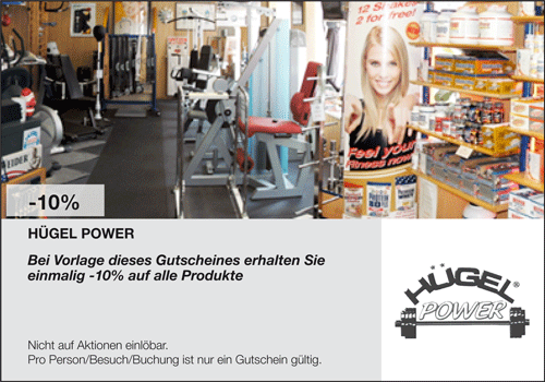 Gutschein, Coupon, Rabatt von Hügel Johann GesmbH