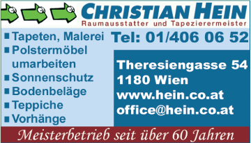 Werbung Christian Hein