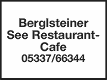Logo Berglsteiner See Restaurant-Cafe