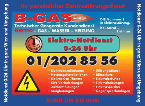 B-GAS technischer Gasgerätekundendienst Gas-Wasser-Heizung GesmbH - Wien B-GAS technischer Gasgerätekundendienst Gas-Wasser-Heizung GesmbH - Wien