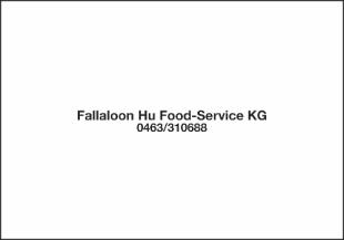 Werbung Fallaloon Fine Asian Dining Sushi & Wok Werbung Fallaloon Fine Asian Dining Sushi & Wok