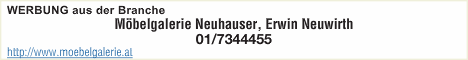 Möbelgalerie Neuhauser, Erwin Neuwirth