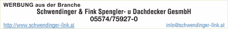 Schwendinger & Fink Spengler- u Dachdecker GesmbH
