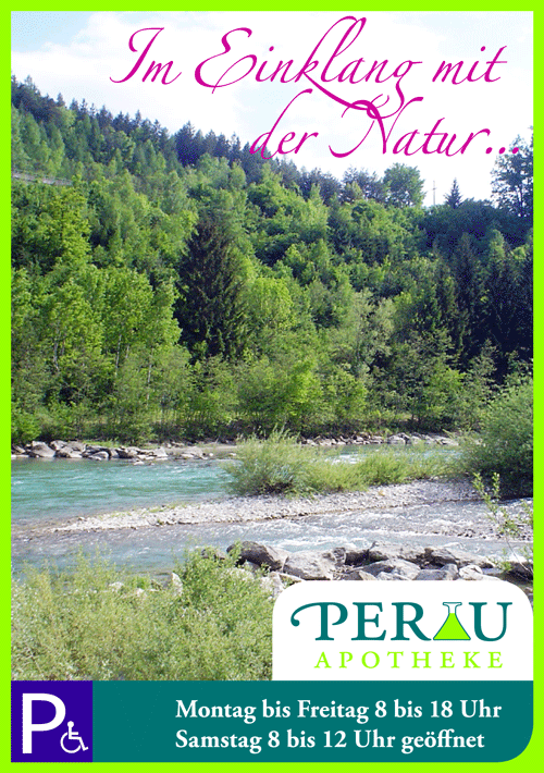 Werbung Perau-Apotheke Mag. pharm. Marialuise Maier KG