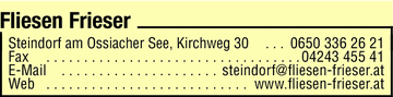 Vergrößern Werbung Fliesen Frieser