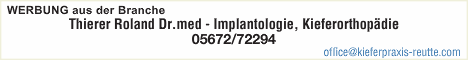 Thierer Roland Dr.med - Implantologie, Kieferorthopädie