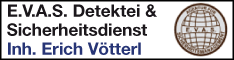 Werbung E.V.A.S. Detektei & Sicherheitsdienst