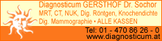 Werbung Diagnosticum, Röntgenambulatorium Gersthoferstr f bildgebende Diagnostik GmbH