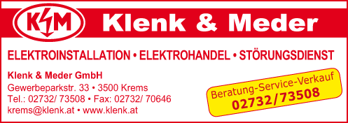 Vergrößern Werbung Klenk & Meder Gesellschaft m.b.H.