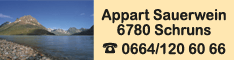 Werbung Appart Sauerwein