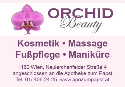 Vergrößern Werbung Kosmetikstudio ORCHID Beauty
