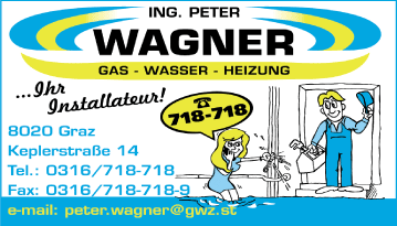 Vergrößern Werbung Wagner Peter Ing