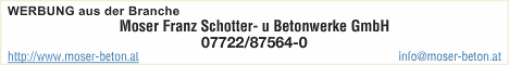 Moser Franz Schotter- u Betonwerke GmbH