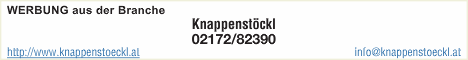 Knappenstöckl - Öffnet neues Fenster Knappenstöckl