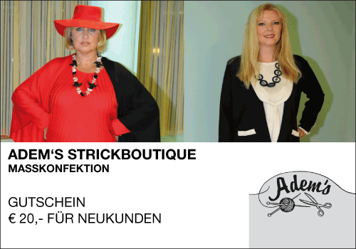 Gutschein, Coupon, Rabatt von ADEM'S EXKLUSIVE DAMEN-MODEN-ERZEUGUNG