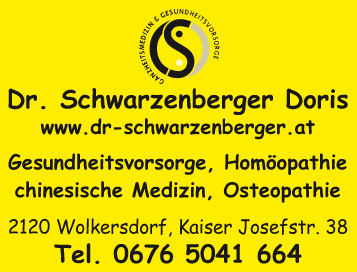 Werbung Schwarzenberger Doris Dr