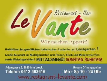 Werbung Le Vante
