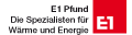 Logo E1 Pfund GmbH Logo E1 Pfund GmbH