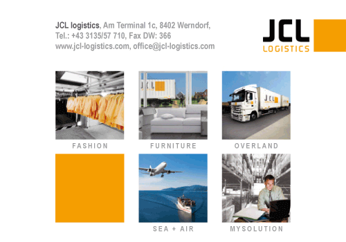 Werbung JCL AG