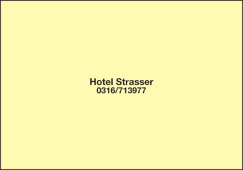 Vergrößern Werbung Hotel Strasser