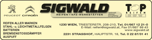 Werbung Sigwald GesmbH