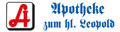 Logo Apotheke Zum heiligen Leopold Mag pharm Julian Kostiuk KG Logo Apotheke Zum heiligen Leopold Mag pharm Julian Kostiuk KG