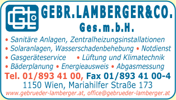 Werbung Gebrüder Lamberger & Co GesmbH