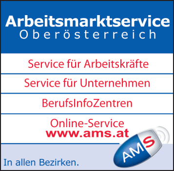 Werbung AMS Arbeitsmarktservice Enns