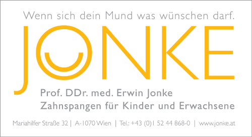 Werbung Jonke Erwin Prof DDr med