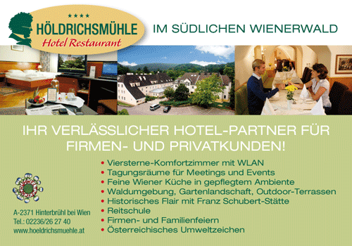 Vergrößern Werbung Hotel-Restaurant Höldrichsmühle