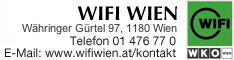 Werbung WIFI Wirtschaftsförderungsinstitut der Wirtschaftskammer Wien