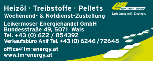 Werbung Leikermoser Energiehandel GmbH