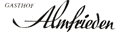 Logo Gasthof Almfrieden Logo Gasthof Almfrieden