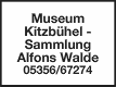 Logo Museum Kitzbühel - Sammlung Alfons Walde
