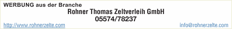 Rohner Thomas Zeltverleih GmbH
