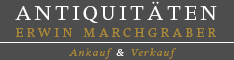 Werbung Antiquitäten Erwin Marchgraber
