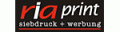 Logo RIA print Siebdruck + Werbung Logo RIA print Siebdruck + Werbung