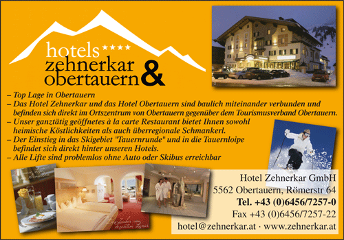 Vergrößern Werbung Hotel Zehnerkar GmbH