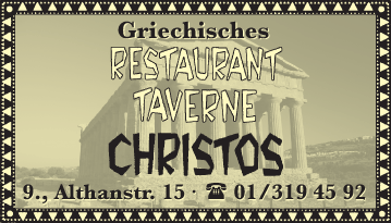 CHRISTOS Restaurant-Taverne - Wien